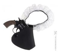 Jarretiere avec pistolet - Déguisements et fêtes Noir G
