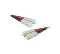 Jarretière optique duplex 2.0 mm multi OM2 50/125 SC-UPC/SC-UPC orange - 10 m