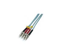 Exertis Connect - Cordon de raccordement - LC/UPC multimode (M) pour LC/UPC multimode (M) - 1 m - 2 mm - fibre optique - duplex - 50 / 125 microns -