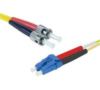 exertis Connect - Cordon de raccordement - mode unique LC/UPC (M) pour mode unique SC/PC (M) - 5 m - 2 mm - fibre optique - duplex - 9 / 125