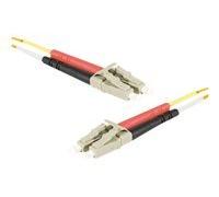 exertis Connect LWL ECO - Cordon de raccordement - LC/UPC multimode (M) pour LC/UPC multimode (M) - 3 m - fibre optique - duplex - 62,5 / 125 microns
