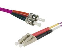 Jarretière optique duplex HD multi OM4 50/125 LC-UPC/ST-UPC erika - 2 m