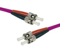 Jarretière optique duplex HD multi OM4 50/125 ST-UPC/ST-UPC erika - 15 m