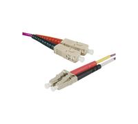 Jarretière Optique Duplex Multimode Om4 50/125 Sc-Upc/Lc-Upc Erika - 0,5 M