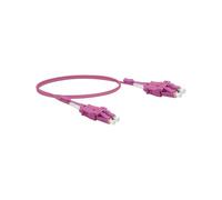 Jarretière optique duplex UHD uniboot OM4 50/125 LC-UPC/LC-UPC erika - 1 m