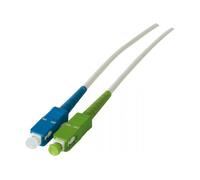 Jarretière optique simplex monomode OS2 9/125 SC-APC/SC-UPC blanc - 3 m