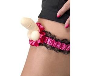 Jarretière sexy zizi femme taille unique