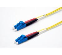 Jarretière zip 2,0mm OS2 G652D LC-UPC/LC-UPC LSZH jaune 20m