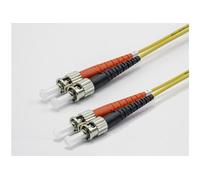 Jarretière zip 2,0mm OS2 G652D ST-UPC/ST-UPC LSZH jaune 30m