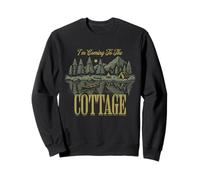J'arrive au Chalet Lakeside Landscape Scenic Nature Sweatshirt