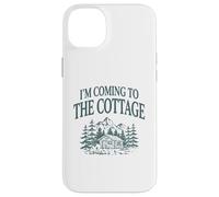 J'arrive au Chalet Rustic Cabin Mountains Outdoor Coque pour iPhone 14 Plus