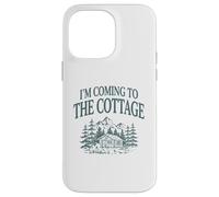 J'arrive au Chalet Rustic Cabin Mountains Outdoor Coque pour iPhone 14 Pro Max