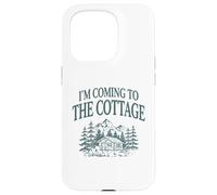 J'arrive au Chalet Rustic Cabin Mountains Outdoor Coque pour iPhone 15 Pro