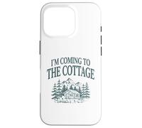 J'arrive au Chalet Rustic Cabin Mountains Outdoor Coque pour iPhone 16 Pro