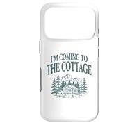 J'arrive au Chalet Rustic Cabin Mountains Outdoor Coque pour iPhone 17 Pro