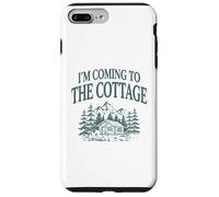 J'arrive au Chalet Rustic Cabin Mountains Outdoor Coque pour iPhone 7 Plus/8 Plus
