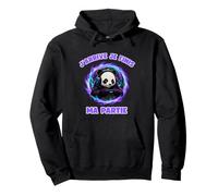 j'arrive Je Finis ma Partie Panda Gamer Humour Console pc Sweat à Capuche