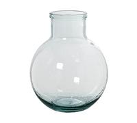 JARRÓN VIDRIO RECICLADO 8L TRANSPARENTE °24X31CM