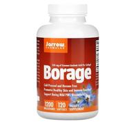 Jarrow Formulas Borage GLA-240-120 Softgels - Huile de Bourrache Riche en Acide Gamma-Linolénique (GLA) pour une Santé Optimale