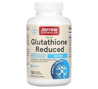 Jarrow Formulas Glutathion Réduit, 500 Mg, 150 Capsules Végétales