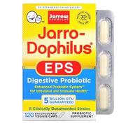 Jarrow Formulas Jarro-Dophilus EPS Probiotique, 5 Milliards de Souches Actives - 120 Vcaps - Santé Digestive & Immunité Renforcée