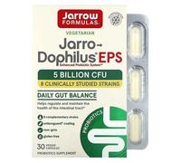 Jarrow Formulas Jarro-Dophilus, Eps, Probiotique Digestif, 5 Milliards D'ufc, 30 Capsules Végétariennes Enteroguard