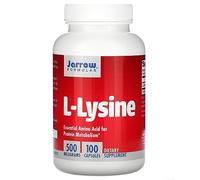 Jarrow Formulas, L-Lysine 500, 500 mg, 100 Capsules