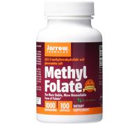 Jarrow Formulas, Méthyl Folate, 1 000 mcg, 100 Gélules Végétales