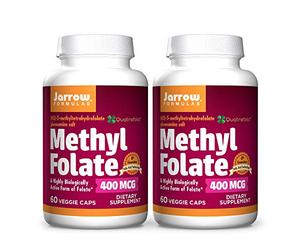 Jarrow Formulas - Methyl Folate 60 capsap (Pack of 2)