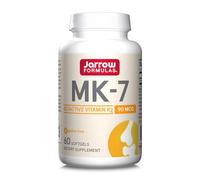 Jarrow Formulas, MK-7, Vitamine K2, 90mcg, 60 Capsules molles, Sans Gluten, Sans Soja, Sans OGM