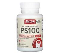 Jarrow Formulas PS 100-60 caps - Complément Cérébral de Haute Puissance, Phosphatidylsérine Pure, Soutien Neurologique et Fonction Cognitive Optimale
