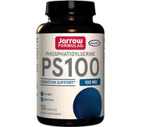 Jarrow Formulas, PS100 (phosphatidylsérine) à base de soja 100 mg 120 gélules testées en laboratoire sans gluten sans OGM