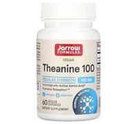 Jarrow Formulas - Théanine 100mg | Relaxation et soulagement du stress - 60 gélules végétariennes