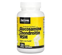 Jarrow Glucosamine + Chondroïtine + MSM - 120 caps - Soutien articulaire premium et santé des cartilages