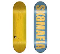 Jart OG Logo Matte Blue 8.25"x32" Sk8mafia Deck Skateboard, Adultes Unisexe, Multicolore (MMulticolore), Taille Unique