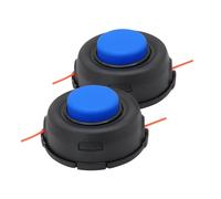 Jaruika Tête de débroussailleuse T35 pour Husqvarna 123L 128LD 223L 225L 232L 322L 323L 324LX Convient pour Sthil FS55, FS55R, FS55RC Weed Eater Head 531300183 537388101 531300191 4 pelouses à main.