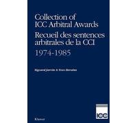 Jarvin, S: Collection Of Icc Arbitral Awards, 1974-1985