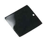 JAS STIER Lame de miroir en acier 80x70x1mm Quantité:10