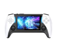 Jasaly 8G 2000+Games Project X Console de Vidéo de Poche Portable 4,3 Pouces IPS Support D'Écran PS1 Gaming Double Haut-Parleur Stéréo