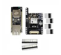 Jasaly ETH01- ESP32-C3 WiFi Bluetooth Carte de Développement Ethernet 3 en 1 IoT Gateway Passerelle de Communication avec Module POE Pièces de Rechange Accessoires