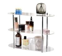 Jasaly Ins Style Étagère de Rangement Multicouche en Acrylique Étagères Décoratives Organisateur de Bureau Maquillage Organisation de D