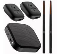 Jasaly Kit de Batterie Électronique Virtuelle Air Drum, et Pédales pour Débutants, Enfants et Adultes