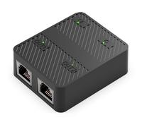 Jasaly Répartiteur de Câble Ethernet RJ45, Un à Deux Appareils, Peut Accéder à Internet en Même Temps, avec Rallonge de Câble de Charge