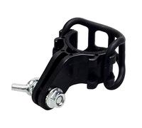 Jasaly Support de plaque de numéro de vélo de route électrique Support d'engrenage fixe Support de carte de course Support de licence arrière de vélo ultra léger