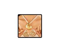 Jascatin Ensemble collier ras du cou et boucles d'oreilles conque de plage - Collier bohème - Collier exagéré pour femme, Métal