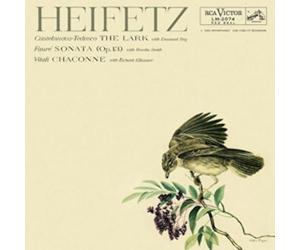 Jascha Heifetz - Faure & Vitali The Lark, Sonata, Chaconne