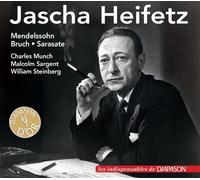 Jascha Heifetz joue Mendelssohn, Bruch et Sarasate CD