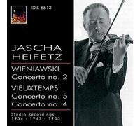 Jascha Heifetz Plays Wieniawski & Vieuxtemps