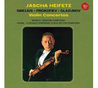 Jascha Heifetz - Sibelius. Prokofiev. Glasnov: Violin Concertos [Import]