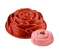 JasCherry Forme de Rose Moule à Kouglof en Slicone Antiadhésif - Moule en Silicone Moules à Cake pour Gâteau, Grande Gelée, Pain, Pâtisserie, Cheesecake #7